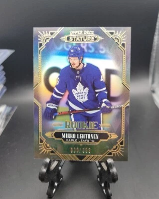 2020-21 Upper Deck Stature Mikko Lehtonen RC Rookie #39/399 Maple Leafs!!!🔥🔥🔥 - Image 1 of 2