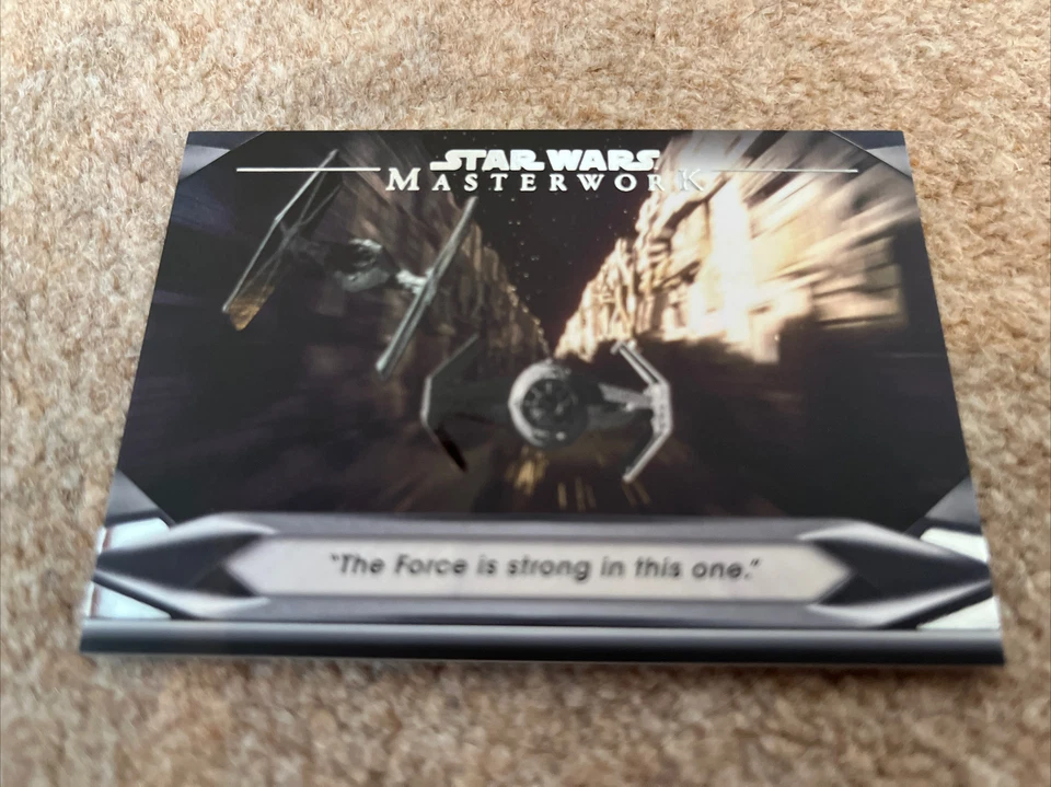 2021 Star Wars Masterwork: Welcome To The Dark Side Insert Card (WDS-8) - Image 1 of 1