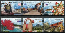 Curacao Christmas Stamps 2020 MNH December Cultures Traditions Flowers 6v Set
