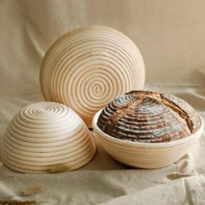 Bread Proofing Basket 6 size round, oval Banneton Sourdough Proving Tool - Image 1 of 4
