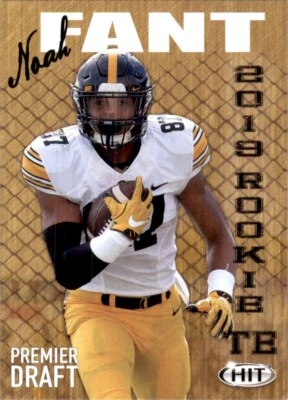 2019 Sage Hit Premier Draft NOAH FANT RC Seattle Seahawks #2 - Image 1 of 2