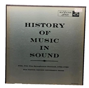 History Of Music In Sound Volume VII The Symphonic Outlook Vinyl Rec BS LM-6137 - Imagen 1 de 8