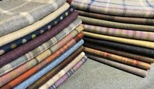 CLEARANCE SALE!! Large remnants / offcuts of new Abraham Moon 100% Wool fabrics