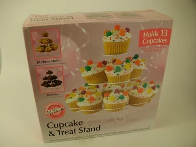 Wilton 3 层蛋糕和零食架可容纳 13 个蛋糕布朗尼支架 — 第 1/4 张图片