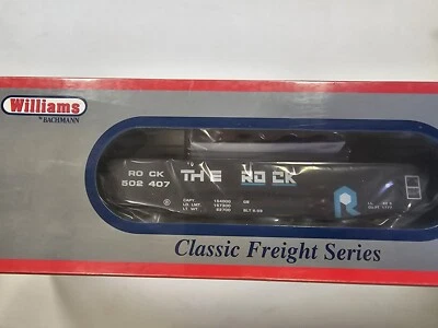 Williams O Scale THE ROCK Gondola With  6 Wood Barrels Item 47206 NIB - Image 1 of 3