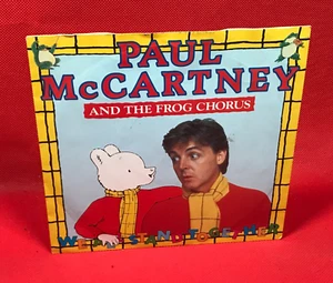 PAUL McCARTNEY FROG CHORUS We All Stand Together 1984 UK 7" Vinyl Single 45 - Picture 1 of 4