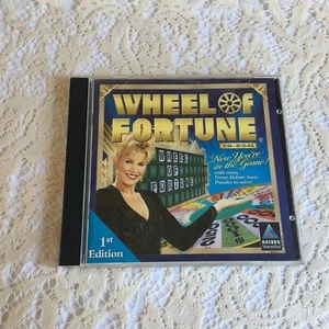 Wheel of Fortune CD-ROM Jewel Case  PC  1999 Windows 95/98 Hasbro - Picture 1 of 2