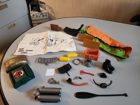 Vintage GI Joe 1964 - 1974 Military & Adventure Team Gear Lots Hasbro 5 0f 6 Cover