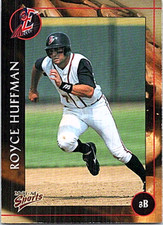 2001 Multi-Ad Round Rock Express Minor League Baseball #23 Royce Huffman
