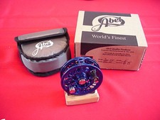  Abel Fly Reel Super 4N Blue Anodized Fly Reel NEW GREAT