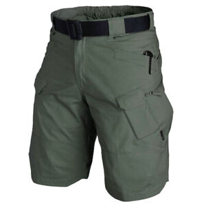 Mens Tactical Shorts Cargo Shorts Waterproof Military Hiking Jogger Work Shorts