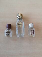 Lot De 3 Miniatures vides De Parfum Fashion, Glll  et Brigand