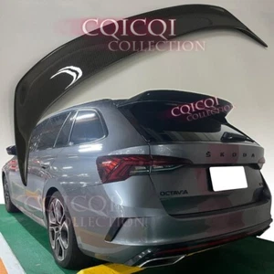 Carbon Fiber roof spoiler for Skoda 2020~2025 Octavia combi estate RS MK4 MK4.5◎ - Foto 1 di 8