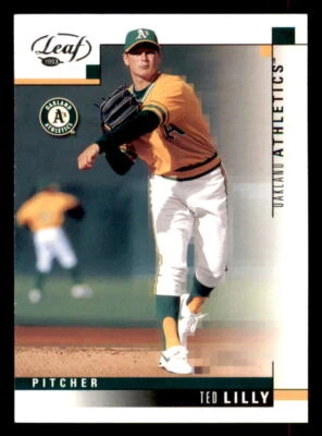 2003 Leaf  #87 Ted Lilly Oakland Athletics - Image 1 of 2