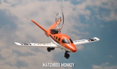 Cirrus Vision Jet Airplane Custom Christmas Ornament 1/100th Aircraft SF50 SJ50 - Image 1 of 4