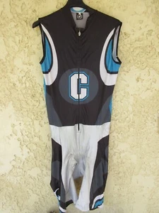 Maillot intégral cycliste CASTELLI C combi cuissard sans manche XXL - Picture 1 of 11