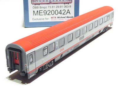 ASM N ÖBB ME920042A 4achsiger 2 Klasse Personenwagen grau grau NEU OVP - Bild 1 von 3