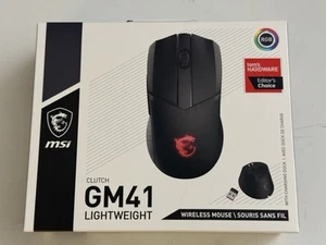 MSI Clutch GM41 Lightweight Wireless Gaming Mouse - Picture 1 of 2