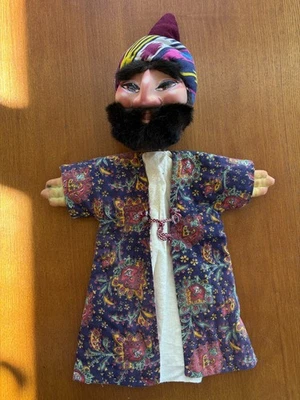 Vintage Asian Chinese Theater Hand & Rod Puppet Prince ? - Photo 1/4