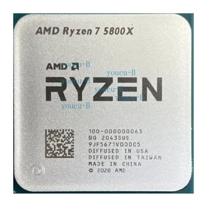 AMD Ryzen 7 5800X 3.8-4.7GHz 8 Core 16 Thread Socket AM4 105W CPU Processor - Picture 1 of 1