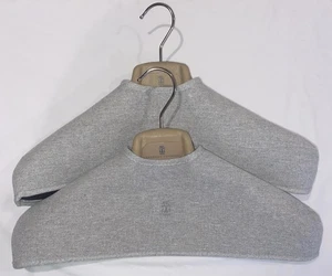 A Pair Of Brunello Cucinelli 17” Hanger 18” With Dust Cover  - Picture 1 of 7