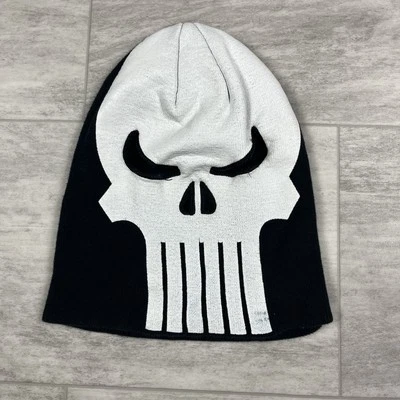 Vintage Marvel Punisher Skull Mask Beanie - Image 1 of 4