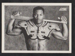 BO JACKSON 1990 Score #697 Iconic Baseball/Football Card SET BREAK See Scans A1 - Picture 1 of 2