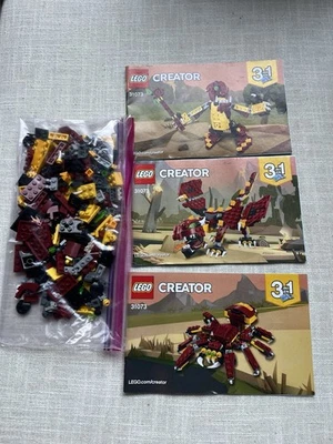LEGO Creator #31073 Mythical Creatures (2018) Complete with Instructions - Image 1 of 4