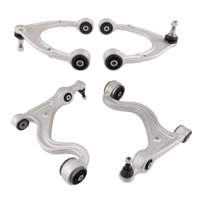 4PCS Front Control Arms Upper + Lower For 2010 2011 2012 2013 Porsche  Panamera - Image 1 of 4