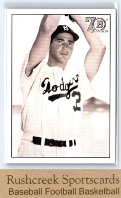 Bowman #48B-SK 2017 Sandy Koufax 1948 Bowman cromo Foto 1 de 2