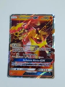 Turtonator GX 18/145 - Carta Holo Foil Near Mint Pokemon Guardiani Nascenti - Foto 1 di 1