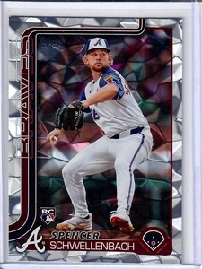 2025 Topps Series 1 - Spencer Schwellenbach #103 Diamante Foil (RC) - Bild 1 von 2