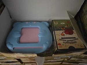 sprechende Lernkarten frühes pädagogisches Spielzeug - BLAU - Bild 1 von 4