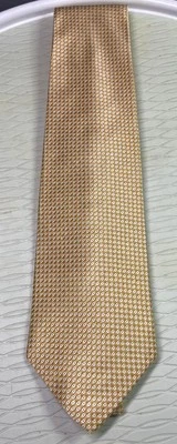 "Corbata de seda cosida a mano con clase amarilla y blanca Robert Talbott Red Barn Best Of Class 60""" Foto 1 de 4