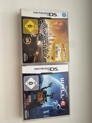 Nintendo DS Spiele Set – Need for Speed Undercover + WALL·E – Komplett mit OVP - Bild 1 von 2