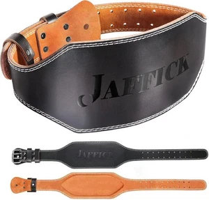 Genuine Leather Weight Lifting Belt for Men Gym Weight Belt Lumbar Back Suppo... - Picture 1 of 9