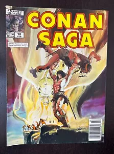 CONAN SAGA #10 (Revista Marvel Comics 1988) -- FN - Imagen 1 de 1