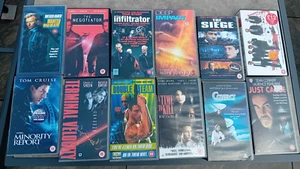 🎬 Retro VHS Action & Sci-Fi Movie Lot Collector's Bundle! – RARE Lot#11 - Picture 1 of 1