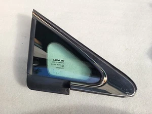 Lexus RX450h RX350 2010-2015 esquina delantera derecha ventana guardabarros pilar cromado - Imagen 1 de 5