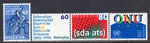 2348 - Switzerland 1995 - Anniversaries - UNO - Sport - MNH Set - Picture 1 of 2