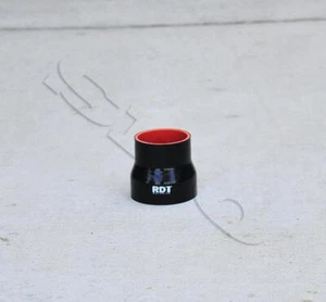 2.5" To 2" Straight Silicone Turbo Intercooler Intake Pipe Coupler Reducer Black - Picture 1 of 1