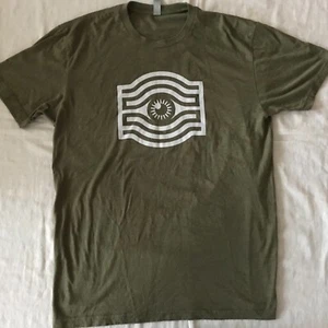 DEFY EYE PUNK SKA w/ GRAPHIC PRINT MEN'S T-SHIRT SZ MEDIUM DRAB - Picture 1 of 8