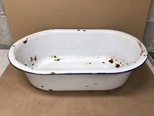 enamel baby tub