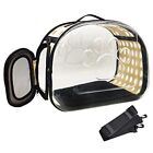 Transparent Cat Carrier Portable Small Cat Carried Bag Foldable Soft-Sided Pe...