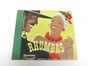 78tk album-Latin-FIRESTONE PHILHARMONIC-6-Rhumbas (Cugat)-4 disc set - Imagen 1 de 1