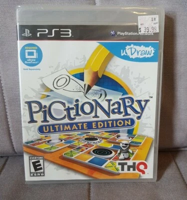 Pictionary: Ultimate Edition (Sony PlayStation 3, 2011)  Brand New Sealed CIB - Image 1 of 2