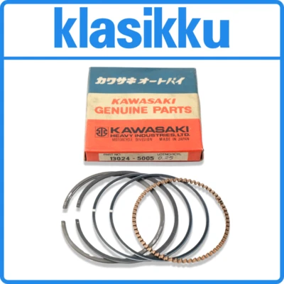 OEM Kawasaki KLT200 KZ200 KLT KZ 200 Piston Ring Set Oversize 0.25 - Изображение 1 из 4