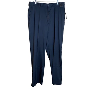 pebble beach performance pants size 36 x 32 black NEW - Picture 1 of 5