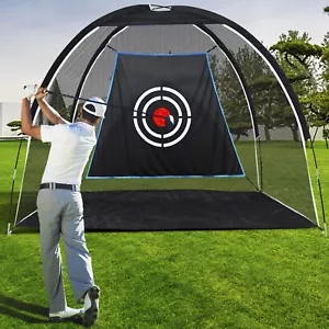 Red de práctica de bateo KaplerGolf 7x5FTGolf Swing Range Net con bolsa de transporte Target - Imagen 1 de 7