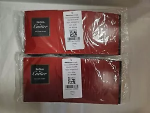 Pasha de Cartier Edition Noire & Sport Lot of 2 Sample Packs 12 x 1.5 ml/0.05 oz - Picture 1 of 1